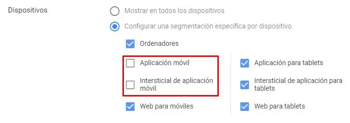 Cambios en la Segmentación de Dispositivos Móviles Display Segmentación para Dispositivos Móviles de Display