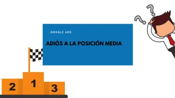 Adiós a la Posición Media en Google Ads